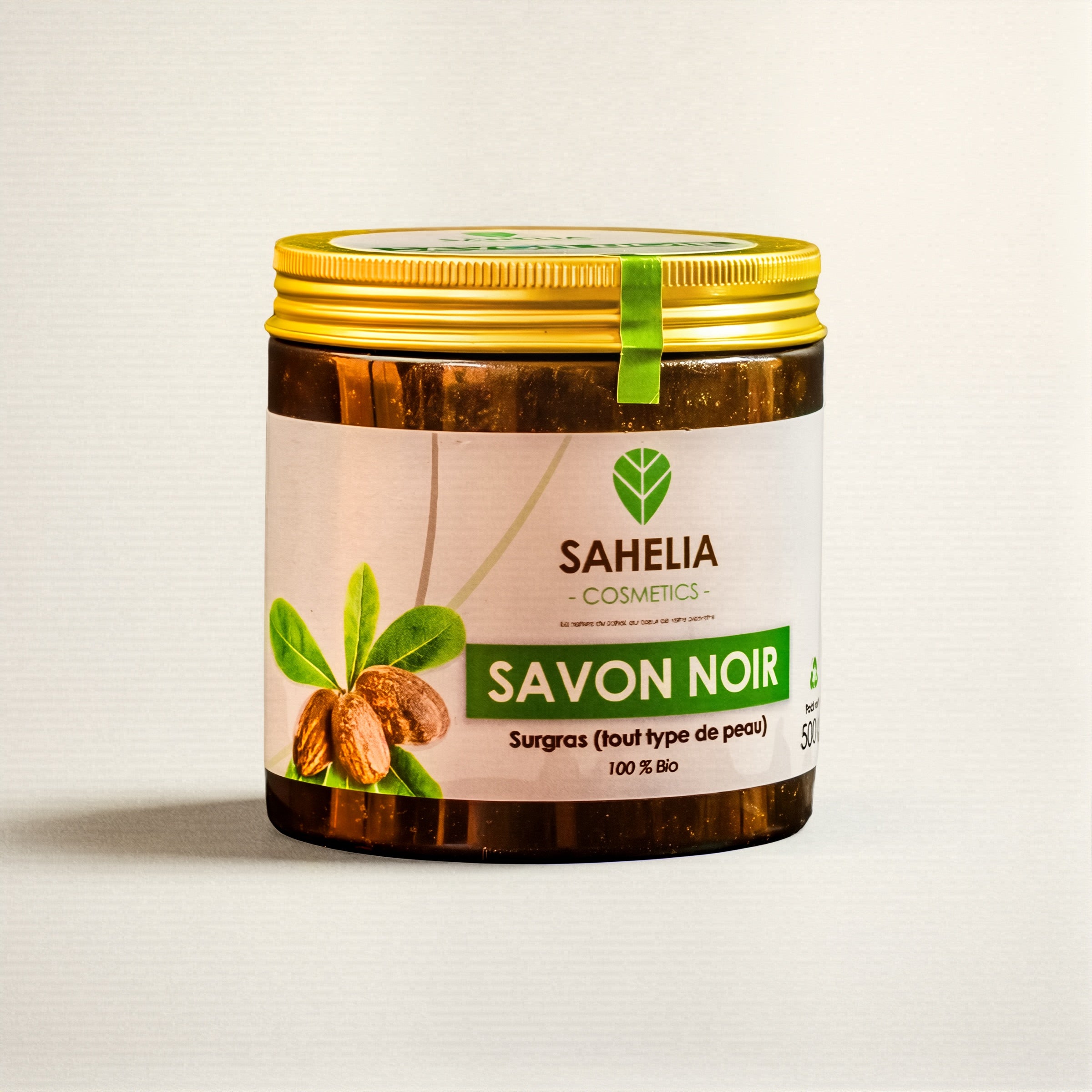 Savon Noir à l’Huile de Nigelle et au Curcuma
