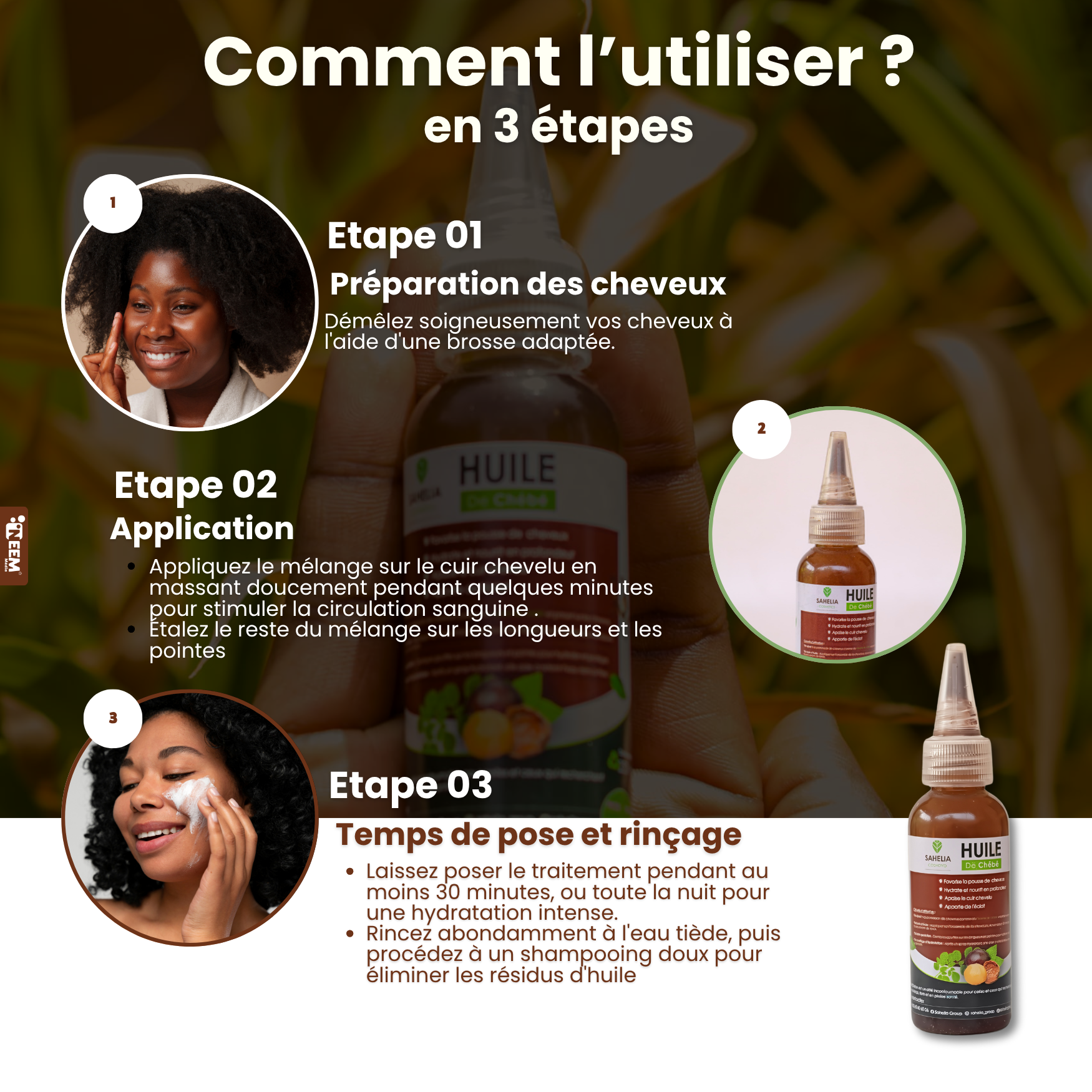Coffret Sahélia Soin Complet - Peau & Cheveux